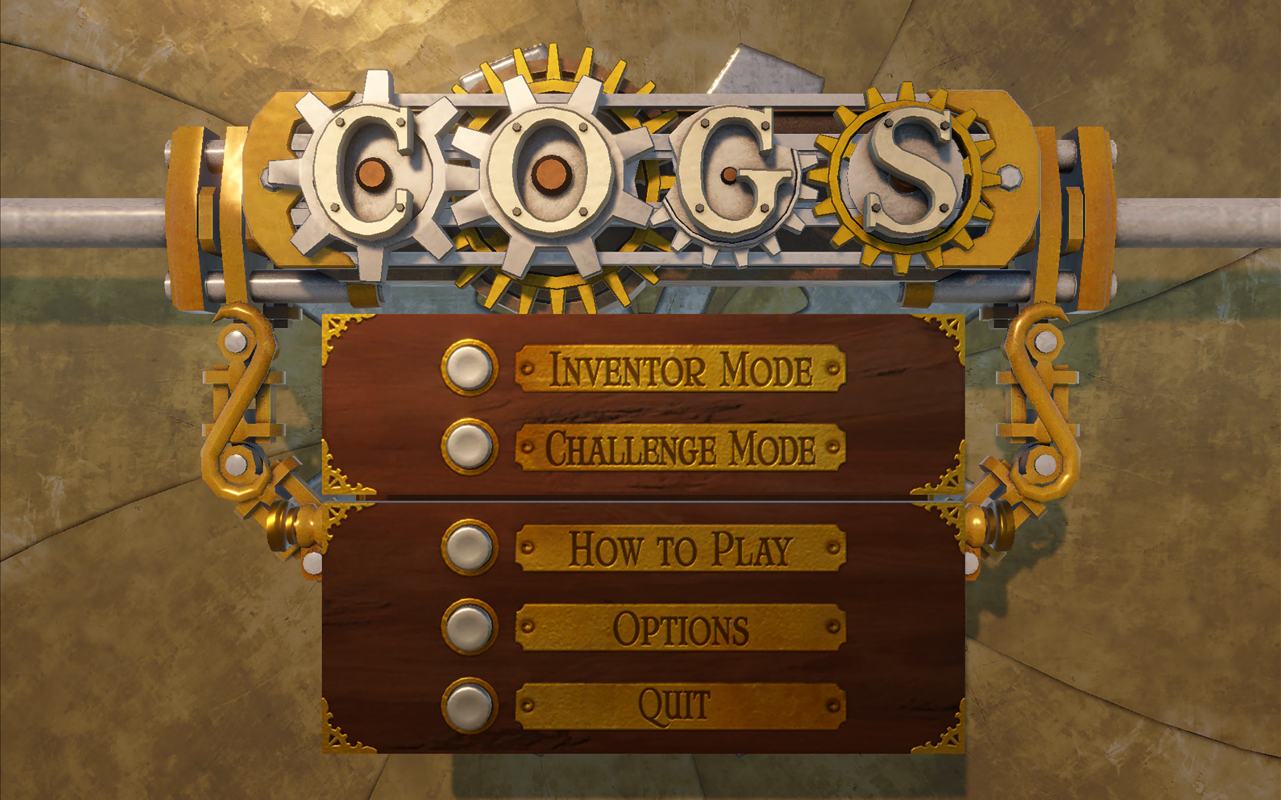 Main menu